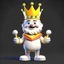 Placeholder: King cheerful 3D