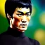 Placeholder: Ultra detailed fullbody Portrait in oil on canvas of Bruce Lee,extremely detailed digital painting,ultrarealistic skin,intense stare, extremely detailed face, crystal clear eyes, mystical colors ,perfectly centered image, perfect composition, rim light, beautiful lighting,masterpiece ,8k, stunning scene, raytracing, anatomically correct, in the style of Simon Bisley and Ohrai Noriyoshi and robert e howard and Steve Jung and frank frazetta.