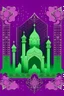 Placeholder: Saudi National Day SDO Patterned Purple Background