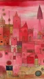 Placeholder: A pink magical realm painted by Paul Klee