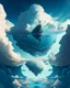 Placeholder: An inverted world where the sky is a vast ocean and ships navigate through the clouds