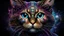 Placeholder: cat-alien stunning weird hybrid , galaxy, stars, fantasy, sci-fi, detailed, masterpiece intricate detail, deep colors, hight textures, glitch, metallic shine, sharp focus, 64 megapixels, surreal mood