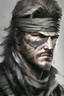 Placeholder: Portrait of Solid Snake, from the Metal Gear saga