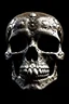 Placeholder: a skull where the eyes are repeated and stacked on the face