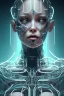 Placeholder: cyberpunk, glass body, women, portrai, open mouth, perfect skin, tron, cyborg , perfekt, real, dream, hr giger