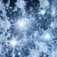 Placeholder: celestial, reflection, ice crystals, snow, icicles