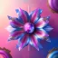 Placeholder:  glitter and cristal flower pink and blue in a galactic ambiance, delicate colors in the foreground, full of details, smooth, light effect，vaporwave colorful, smooth, extremely sharp detail, finely tuned detail, ultra high definition, 8 k, unreal engine 5, ultra sharp focus