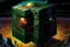 Placeholder: Borg Cube By Kelly Freas, Moebius, Bill Sienkiewicz; hyperdetailed, photorealism, psychedelic art