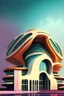 Placeholder: Futuristic building of Supreme Court of india...use more colors