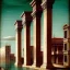 Placeholder: Vignola classicism palladio architecture Metropolis, otto hung, friz Lang ,renaissance painting, matte painting,romanticism painting,cyberpunk,detailed facades, retrofuturistic