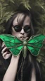 Placeholder: metal gothic green moth wings