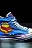 Placeholder: A converse sneaker, superman all over sneaker