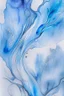 Placeholder: Abstract wet watercolour, grey blue