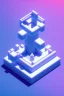 Placeholder: full length isometric clean art NFT, soft lighting, soft pastel gradients, high definition, 3d icon clay render, blender 3d