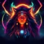 Placeholder: Cosmic dream face, woman, neon, abstract, amazing shadow and lightning, 4k, cinematic, glowing eyes, cosmic, face, dream, space, stars, amazing, art, glowing, fire, fantasy, crazy, ultimate, club, insane, hippie, native american, digital painting, watercolor, wolves, bears, eagles