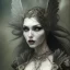 Placeholder: a beautiful gothic woman turning into a raven, 8k resolution, high-quality, fine-detail, color, intricate, realistic, sharp, crisp, digital art, detailed matte, volumetric lighting, illustration, octane render, brian froud, howard lyon, Anne Dittman, Anne Stokes, Lisa Parker, Selina French