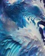 Placeholder: iridescent, scales, human hand, blues, textured, intricate, ornate, shadowed, pale muted colors, 3D, highly detailed, deco style, by Tim Burton, by Dale Chihuly, by Hsiao-Ron Cheng, by Cyril Rolando, by h. r. giger $plastic$ grid:true