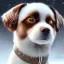 Placeholder: Portrait of cyborg dog child with brown hair and with cute face, north pole snowy vibe , perfect composition, hyperrealistic, super detailed, 8k, high quality, trending art, trending on artstation, sharp focus, studio photo, intricate details, highly detailed, by greg rutkowski