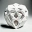 Placeholder: elastic heart in a shape of a white pentagon