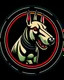 Placeholder: bull terrier sports logo, edgy aggressive 3/4 view