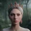 Placeholder: A portrait of a queen, atmospheric,fantasy, realistic, unreal engine 5, cinematic lighting, octane render.