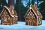 Placeholder: gingerbread house in forrest