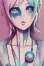 Placeholder: Full body portrait medium shot Watercolor Pastels Pastel PastelGoth PastelPunk PastelGore PastelAcademia PastelMilk DanishPastel PastelLacecore Anime Character, detailed, vibrant, anime face, sharp focus, Character Design, WLOP, Artgerm, Kuvshinov, Unreal Engine