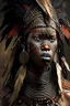 Placeholder: African Tribal Warrior woman