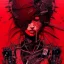 Placeholder: beautiful punk girl, hyper detailed, hyperdetailed, intricately detailed, illustration by <kilian eng> <Yoji Shinkawa>, darkred tones,