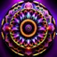 Placeholder: 3d Kaleidoscope recursive made of a metallic random color spheres turning many times likr Spirograph drawing Kaleidoscope Ruler Set creation