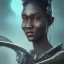 Placeholder: sango fantasy, fantasy magic, intricate, sharp focus, illustration, highly detailed, digital painting, concept art, matte, artgerm and paul lewin and kehinde wiley, masterpiece sexy lips Asian afro lips black African lady body Asian Dragon head silver bright rain lady outer space pretty skull head