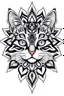 Placeholder: mandala katze