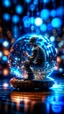 Placeholder: flute player sitting on a huge Crystal ball, shot on Hasselblad h6d-400c, zeiss prime lens, bokeh like f/0.8, tilt-shift lens 8k, high detail, smooth render, down-light, unreal engine, prize winning