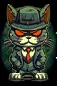 Placeholder: mafia themed cartoon cat