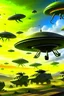 Placeholder: Battle aliens invade the earth and confront the planes