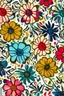 Placeholder: floral textile multi colors pattern