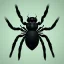 Placeholder: This spider is the size of a small horse, with eight long, slender legs tipped with sharp, venomous claws. Its body is covered in shimmering black fur, and its eyes glow a bright, otherworldly green. It has a pair of venomous fangs that can be extended from its mouth, and it can spin webs of magical energy to ensnare its prey. This spider is intelligent and cunning, and it is feared by all who encounter it in the realm of fantasy.