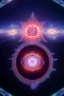 Placeholder: meditation, third eye, universe, fourth dimension, fractal, realistic, 8k, high quality, extreme detail, symmetrical, chakra, human