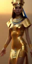 Placeholder: Beautiful pharaonic queen, pharaonic dress, clear features, too many details, 4k, 8k, portrait, 3d, fantasy, realistic, cinematic