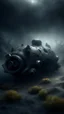 Placeholder: ,surrealism of the dark of a nightmare , hyper photorealistic, hyper detailed bright art color, high resolution, fog, octane render, tilt shift, HDRI Environment, all pictures dark gray, a torpedo