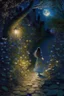 Placeholder: As she walked along the cobblestone path, Lily discovered that the night held a secret enchantment. Moonbeams danced through the leaves, casting ethereal shadows on the ground. The nocturnal creatures serenaded her with their melodic songs, and the scent of wildflowers filled the air