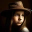 Placeholder: girl with a hat