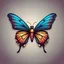 Placeholder: Vector butterfly insect icon