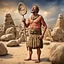 Placeholder: A standup comedian back in the Neolithic Era.