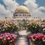 Placeholder: dome of the rock victory heaven flowers