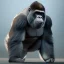 Placeholder: Gorilla unreal 5, octane render,cinema4d, dynamic lighting, dramatic lighting, 4k, redshift render, highly detailed, hyper realistic, in space