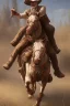 Placeholder: drunk old cowboy run bare