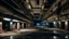Placeholder: An abandoned underground mall, with dark aisles and dust-covered shops, where neon lights flicker faintly