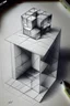 Placeholder: Drawing 3d cube