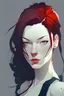 Placeholder: stoya in the style of anime